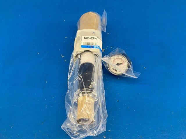 SMC AW30-03DG-B, AW Filter/Regulator Modular F.R.L with 3/8" BSPT Port 7-123 PSI