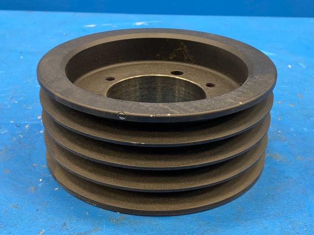 Martin 4 5V 710 SF, 4 Groove V-Belt Pulley Bushing Required 5VX Belt Section, 7.10" O, D.