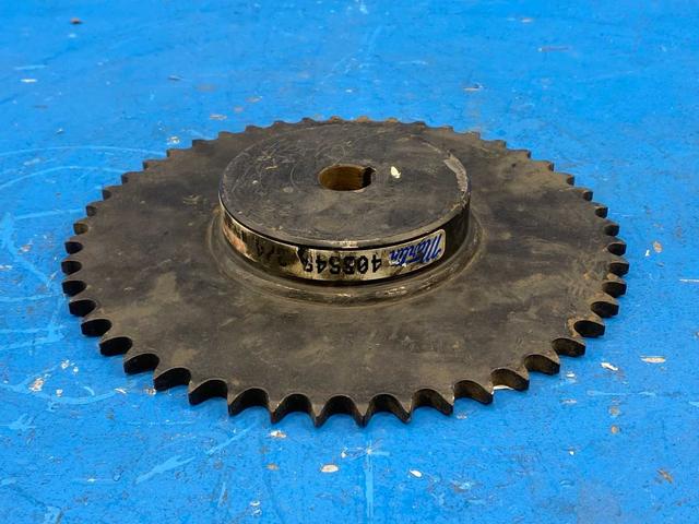 Martin 40BS48 3/4 Bored to Size Sprocket - 40 / 1/2 in, Bored to Size, 0.7500 in Bore, 48 Teeth, Steel Material

