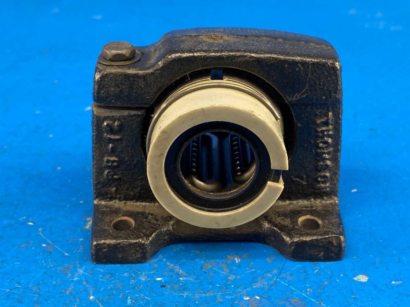 Thomson PB-12 Precision Steel Ball Bushing Pillow Block Bearing, 0.75 in (3/4")