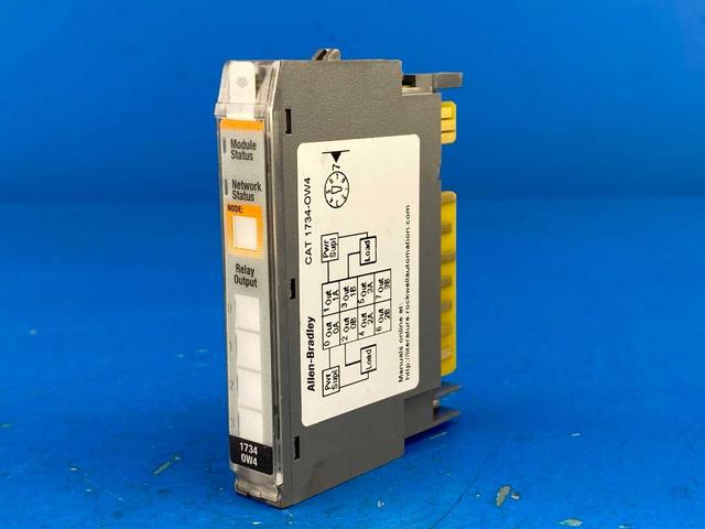 Allen-Bradley 1734-OW4 Series C, 4 Point I/O Relay Output Module 24V DC