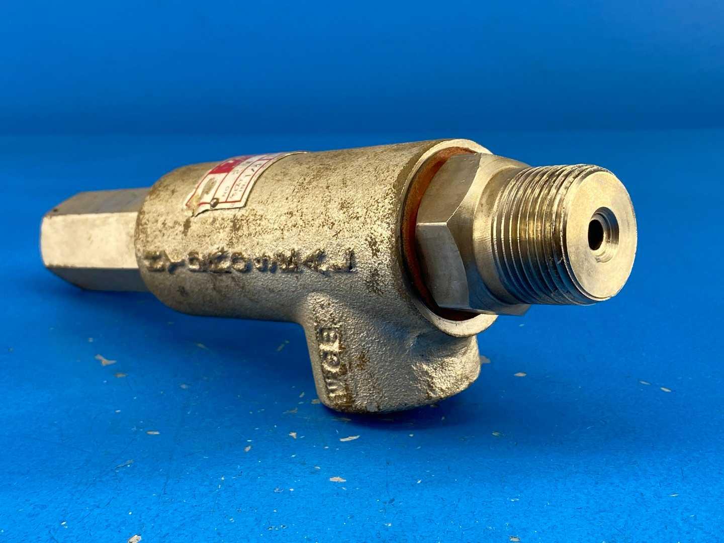 Tritan Corporation 2AV Safety Pressure Relief Valve, 10,000 PSI, 30 GPM, 1/4" Seat