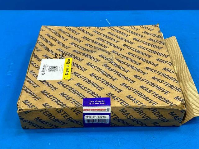 MasterDrive 2BK120-1-3/16 2 Groove Transmission Pulley 1" Bore, 11-3/4" O.D 1