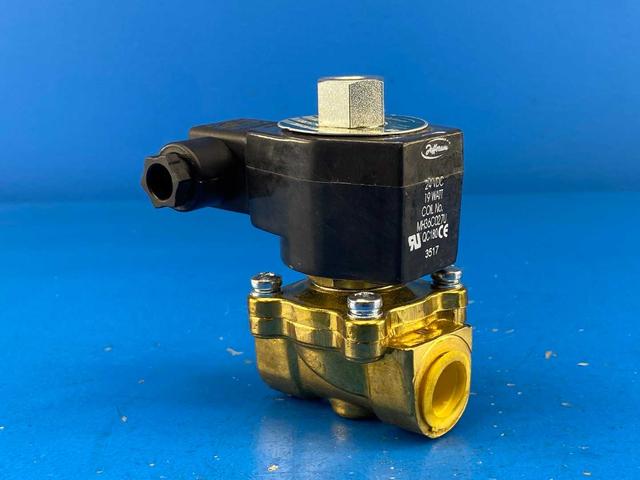 Hoffman 1335BA4INAT, 1/2" NPT 2-Way Solenoid Valve, 24V/DC 1.5 to 100 Max PSI