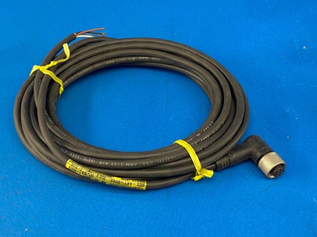 ifm E18013 – M12, 4-pin, Right-Angle Female Cordset, PVC, 5 m (replaced by EVC005)
