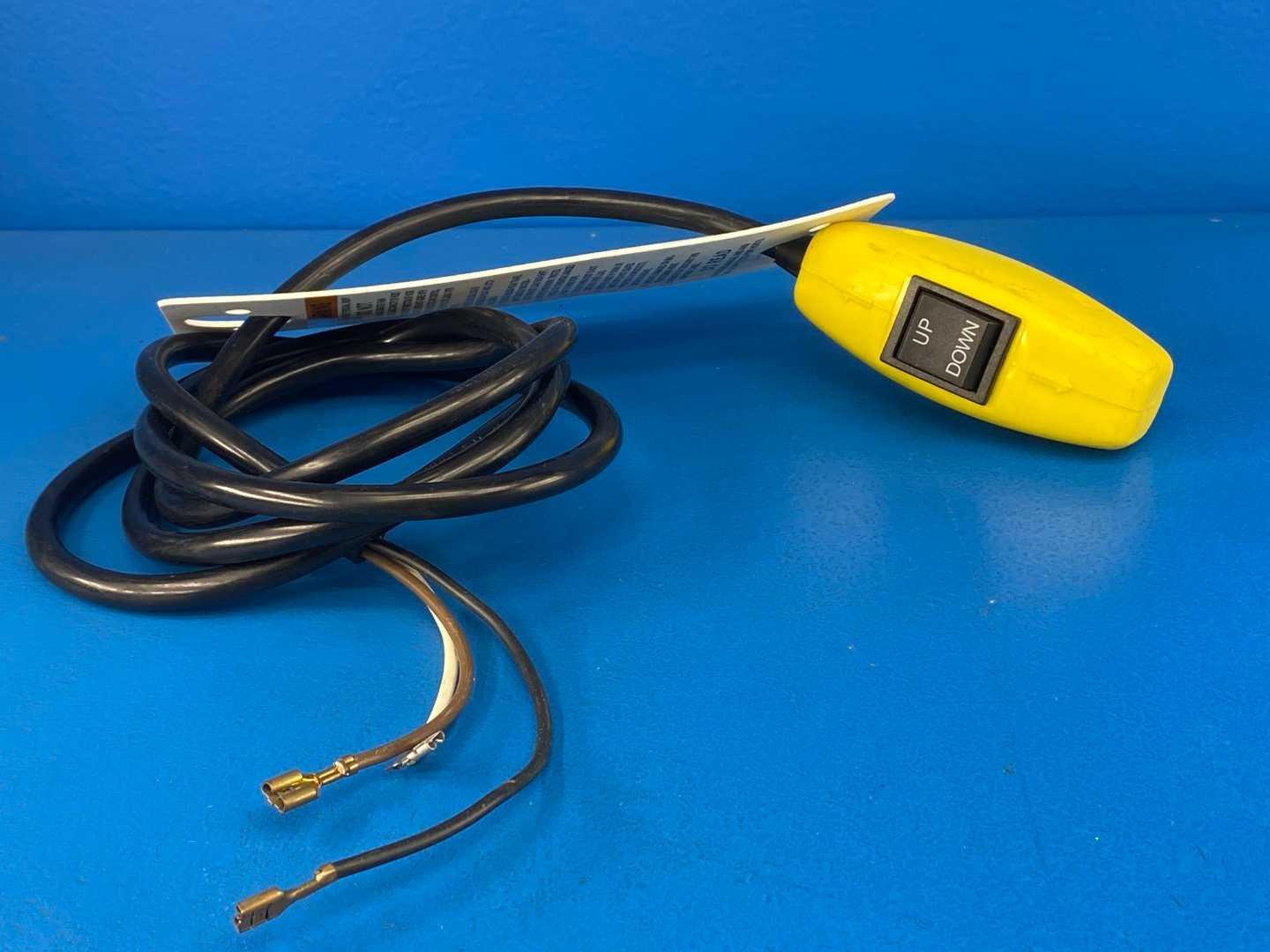 Coffing MH5341 MH534I UP/DOWN Pendant Control Switch with Cable 115VAC, OEM Mini Hoist