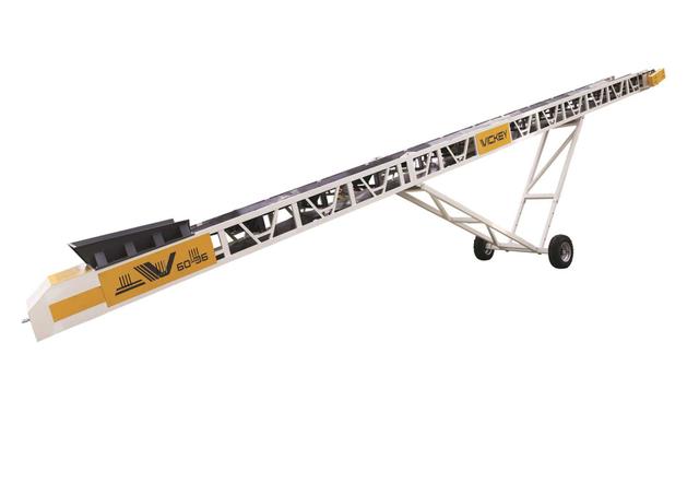 2025 Vickwest PRS36-60 36" x 60' Portable Conveyor