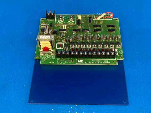 Ametek DAA-T2010-010 AAF Timer # 1328665-1 Pulse Timer Control Board 105-135VAC 50/60Hz