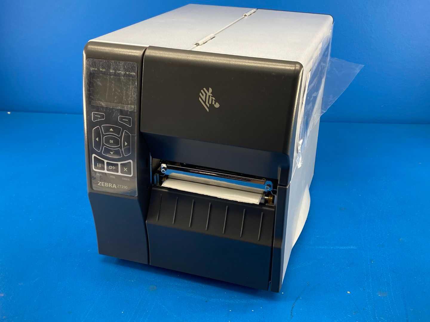Zebra ZT230 Thermal Transfer Label Printer Industrial Barcode Printer 4" 203 DPI USB Serial New in Box