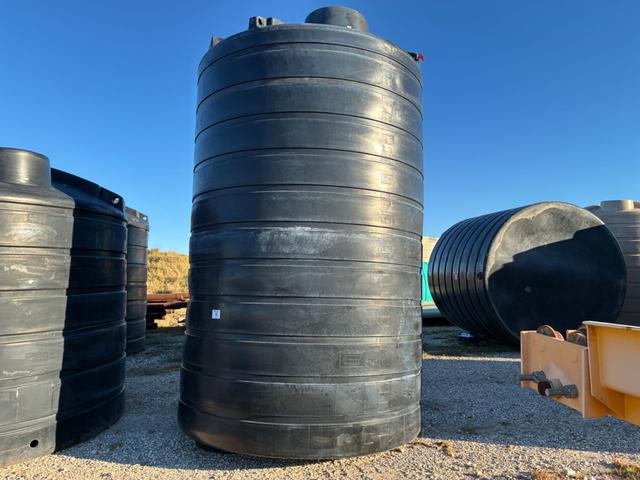 5,200 Gallon Flat Bottom Storage Tank - Black