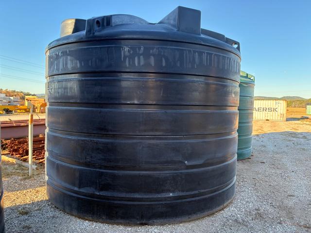 7000 Gallon Flat Bottom Storage Tank - Black