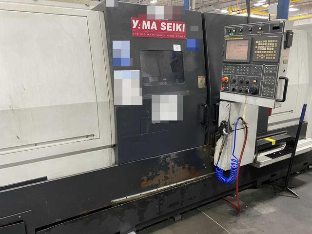 Yama Seiki GS-4000LM CNC Horizontal Turning Center Fanuc 0i-TD, 20,635 Hours, 2012, 18" Chuck, 30.31" Swing, 24.4" Turn Dia, 59.05" Length, Live Tooling, 12-Station Turret