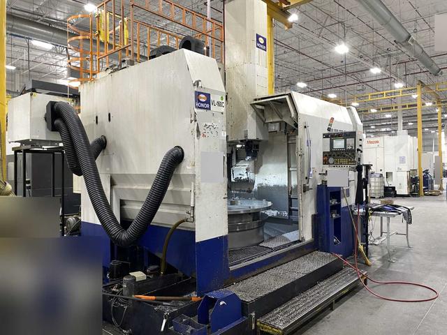 Honor Seiki VL-160C 2012 CNC VTL Vertical Turning Center, Fanuc 0i-TD, 78.7" Swing, 63" Table, 12-ATC, 60 HP, 22,950 Hours