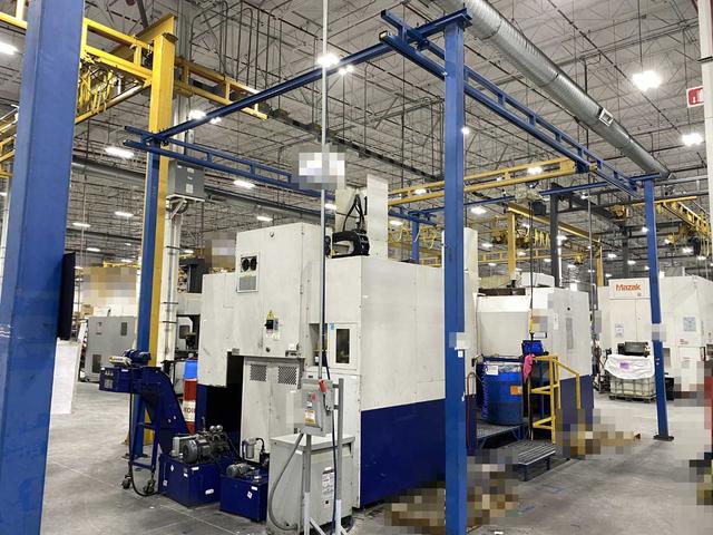 Gorbel Freestanding Workstation Bridge 1000 Lbs. Max Capacity 17' x 23' x 13' TS w/ Coffing JLC10163LCX 1/2Ton Hoist. 460V, 3-Phase, 1/2 HP