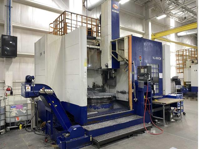 Honor Seiki VL-160CM 2015 CNC VTL Vertical Turning Center, Fanuc 0i-TF, C-Axis, Live Tooling, 78.7" Swing, 63" Table, 16-ATC, ULTRA LOW HOURS! 1,051 Hours