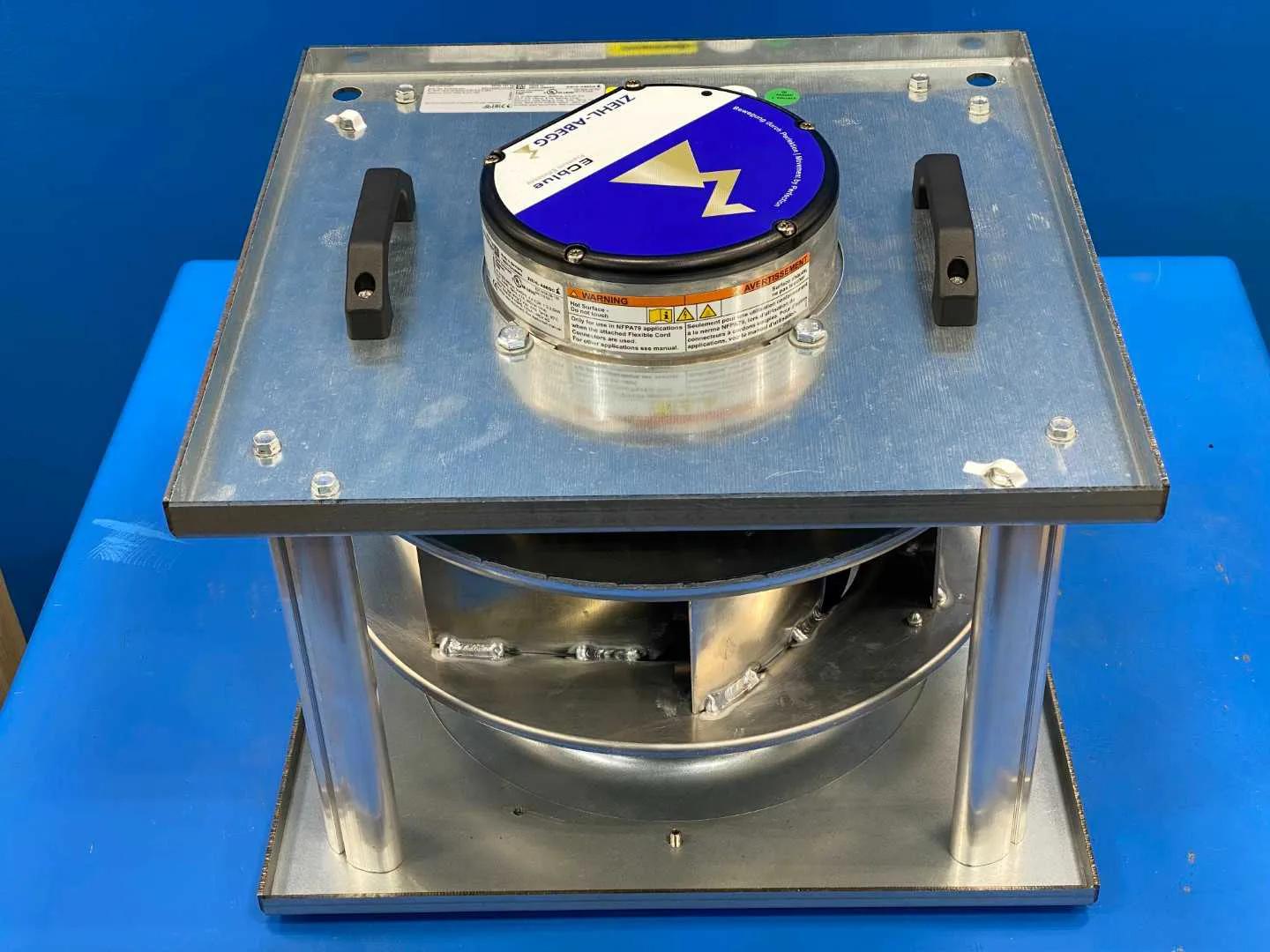 ヒロシページ Ziehl-Abegg E213826 ZB-155 ECBlue Fan, 54000407 380-480VAC