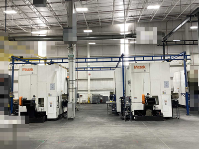 Gorbel Freestanding Workstation Bridge 1000 Lbs. Max Capacity 24' x 40' x 12' TS w/ Coffing JLC10163LCX 1/2Ton Hoist. 460V, 3-Phase, 1/2 HP
