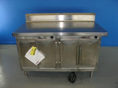Stainless COUNTER TOP / Prep Tabl FULL SIZE DOUBLE OVEN Side by Side 200-400 deg