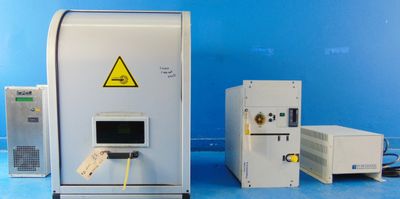 Powervar ABC3030-2S LASERVALL 1PERACKVS1 DIODE LASER MARKING SYSTEM W/ COOLER, CONDITIONER