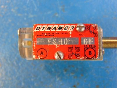 Dynamco LSH-GF LSHO-GF PNEUMATIC CONTROL VALVE