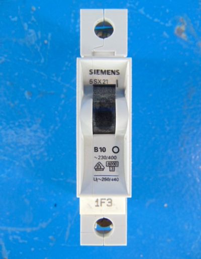 Siemens 5SX2 B10 BREAKERS 10 Amp