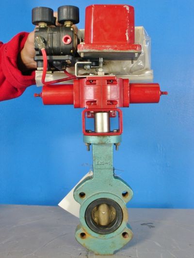 Flow Control Systems 30050-2 Pneumatic Actuator w/ 2" wafer style butterfly valv