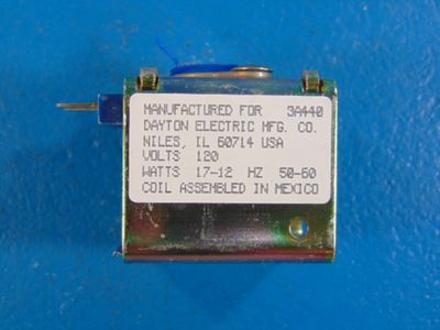 Dayton 3A440 SOLENOID COILS 120V 17-12W 50/60HZ