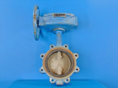 DeZurik 9128.127 9128127 8" CI 175 CWP Butterfly Valve 216 Shaft SST Disc