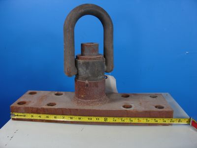 25,000 LB Screw-On Hoist Ring Millwright Lifting Eye