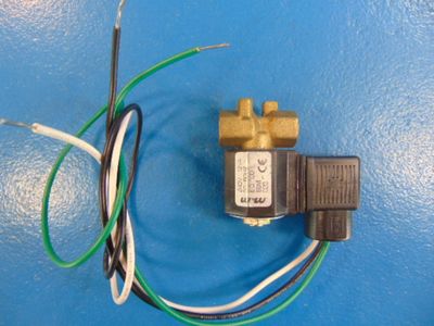 M&M ED 100 D249 2-way solenoid valve, G 1/4 ", brass, normally closed
