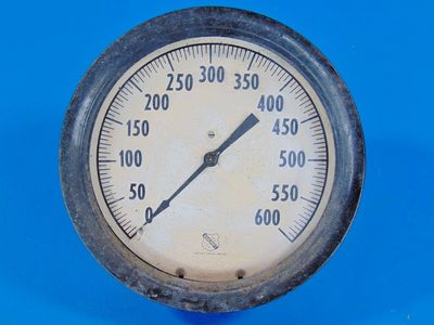Ashcroft Gauge Antique Ashcraft 0 - 600