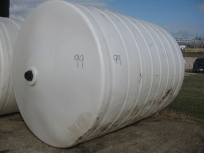 Enduraplas THC03000 3000 Gallon Cone Bottom Tank - Model -WH - No Stand - Industrial Liquid Storage