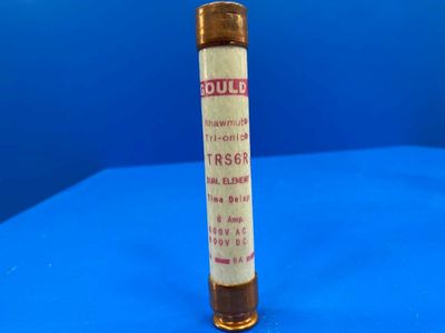 Gould Shawmut TRS6R 6 AMP Shamut
