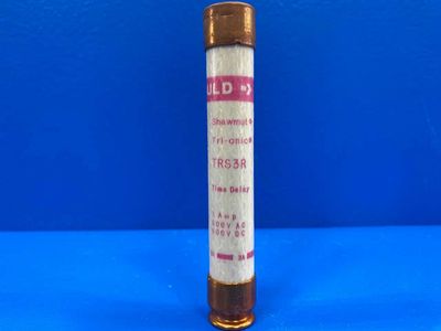 Gould Shawmut TRS3R 3 Amp Class RK5 Time Delay Fuse 600VAC