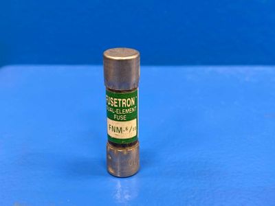 Cooper Bussmann FNM-6/10 6/10 AMP Fusetron Dual Element