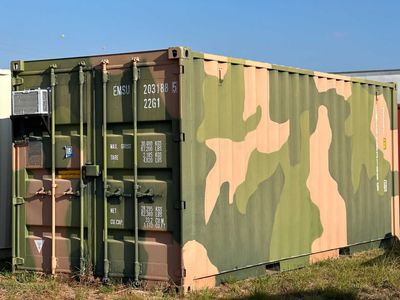 CAI International Inc CX15-22SKY 20' New CUSTOM Container CAMO paint, foam insulated & sealed, Electric, AC xxxx