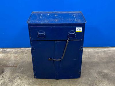 Heavy-Duty Tool Cabinet Work Table with Drawer - Industrial Storage & Workbench Solution