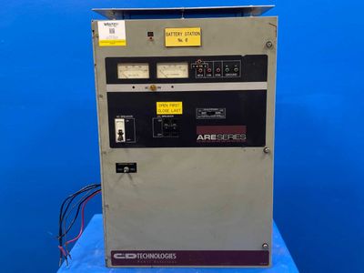C&D Technologies ARE130AC25F 132VDC 25A Technologies Battery Charger Single Phase 60Hz 60 Cells