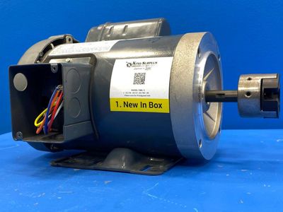 Marathon Motors DVE 56C17F5323J P 1 HP & 3/4 HP 115/208-230//110/220V 1725/1425 RPM 1 PH 60/50Hz 56HC-75 Frame