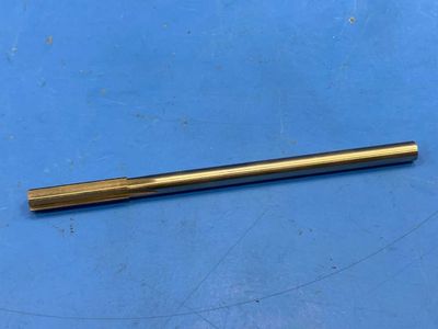 0.489 OD HSS CARBIDE TIPPED REAMER  7" Long