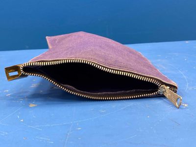 RIchardson Adv. & Mkting 11-1/2" x 8" Austin National Bank Blue Bank Bag