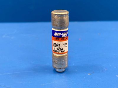 Mersen ATDR1-1/2 1-1/2 Amp Class CC Time-Delay Fuse 600VAC 300VDC Amp-Trap 2000 Industrial
