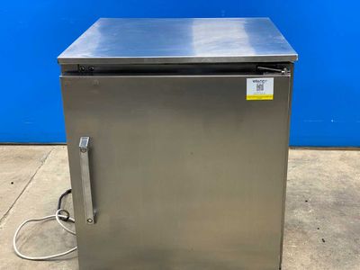 Star Metal Company R-6-E Stainless Steel Fridge R12 (Needs Freon)