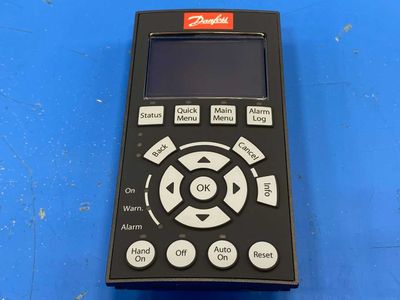 Danfoss LCP 102 130B1107 VLT Control Panel 5V 120mA Type 4X / IP66 SW. Ver.20