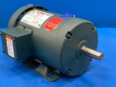 Leeson Electric C143T17FB29A 1 HP 575V 1760 RPM 3PH 60Hz 143T Frame TEFC Enclosure 121937.00-Watt Saver Motor
