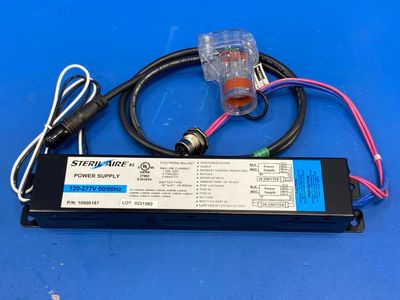 Steril-Aire 10000180-1 10000108-1 Enhanced UVC Kit w/ 10000187 Power Supply 120-277V 50/60Hz
