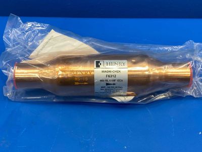 Henry F6312 Magni-Chek Valve MS-18, 1-1/8" ODS 700 PSI