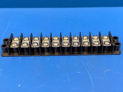 Marathon 672 RZ 10 Terminal Blocks (12-14 AWG wire range), 600V 30A RZ10