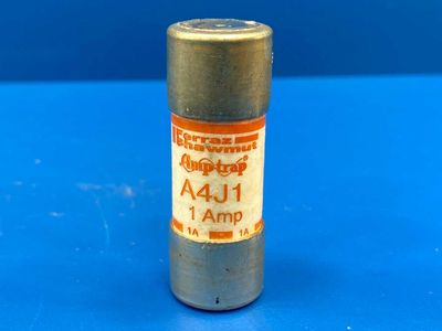 Mersen A4J1 1 Amp Class J Fast-Acting Fuse 600VAC 300VDC Amp-Trap Industrial