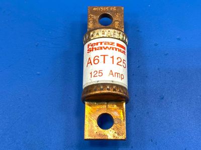 Mersen A6T125 125 Amp Ferraz Shawmut / Class T Fuse 600VAC